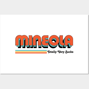 Mineola - Totally Very Sucks Posters and Art